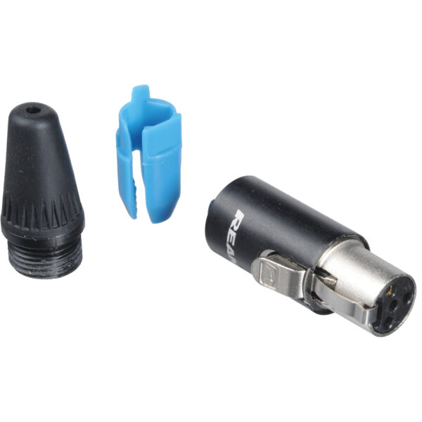 Conector Rean Neutrik Mini xlr 4 pines hembra Ref RT4FC-B