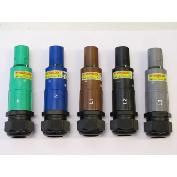 Set 5 powerlock aereo 400amp receptor DRINE