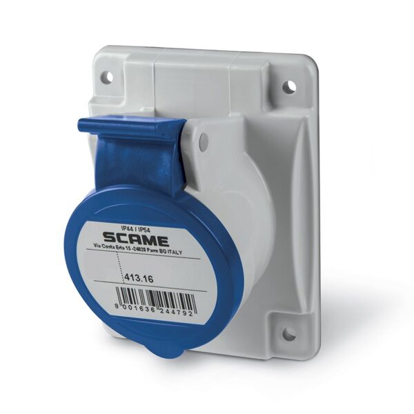 Base de cuadro CETAC 2P+T 16A SCAME 413.1663