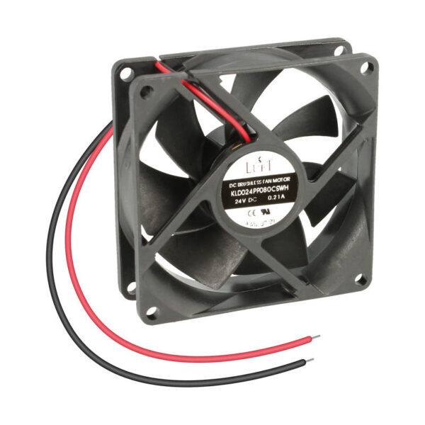 Ventilador 80x80x25 24V CC para foco Par led DML1005G