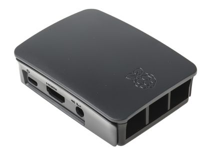 RASPBERRY CAJA PARA P13 NEGRO Y GRIS