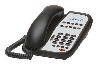 Telefono custom modelo i Series A110 Negro, inalambrico, Guest Key
