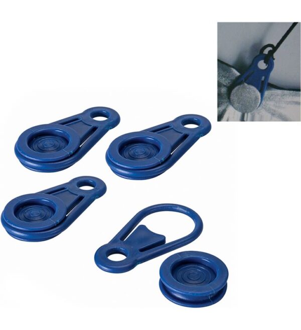 Kit de 6 clips para telas, palios, cortinas.